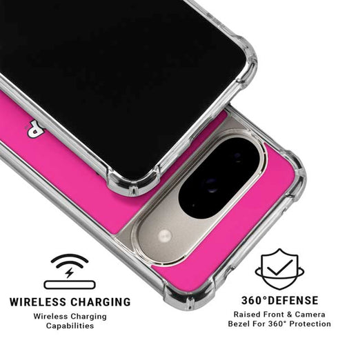 Betty Boop Pink Background Google Pixel 10 Clear Case